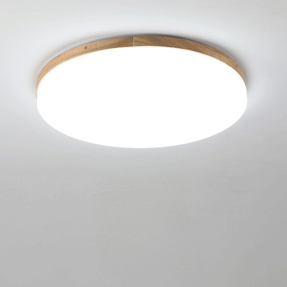 Plafonnier LED rond en acrylique