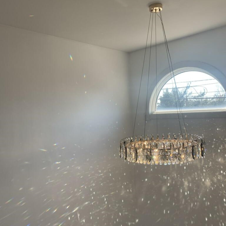 Lustre Luxueux En Cristal Prestigieux