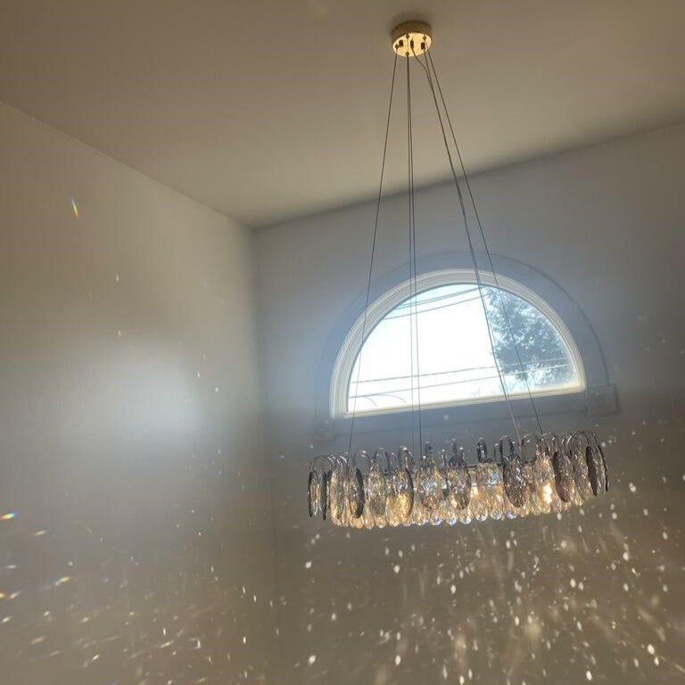 Lustre Luxueux En Cristal Prestigieux