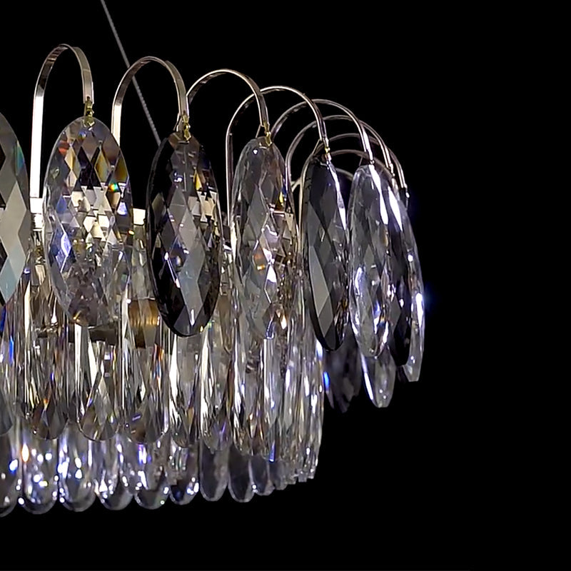 Lustre Luxueux En Cristal Prestigieux
