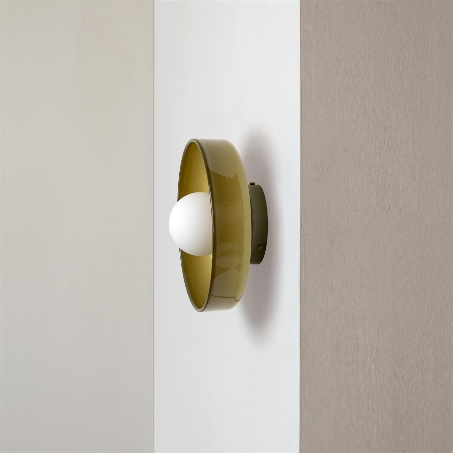 Plafonnier en verre Design