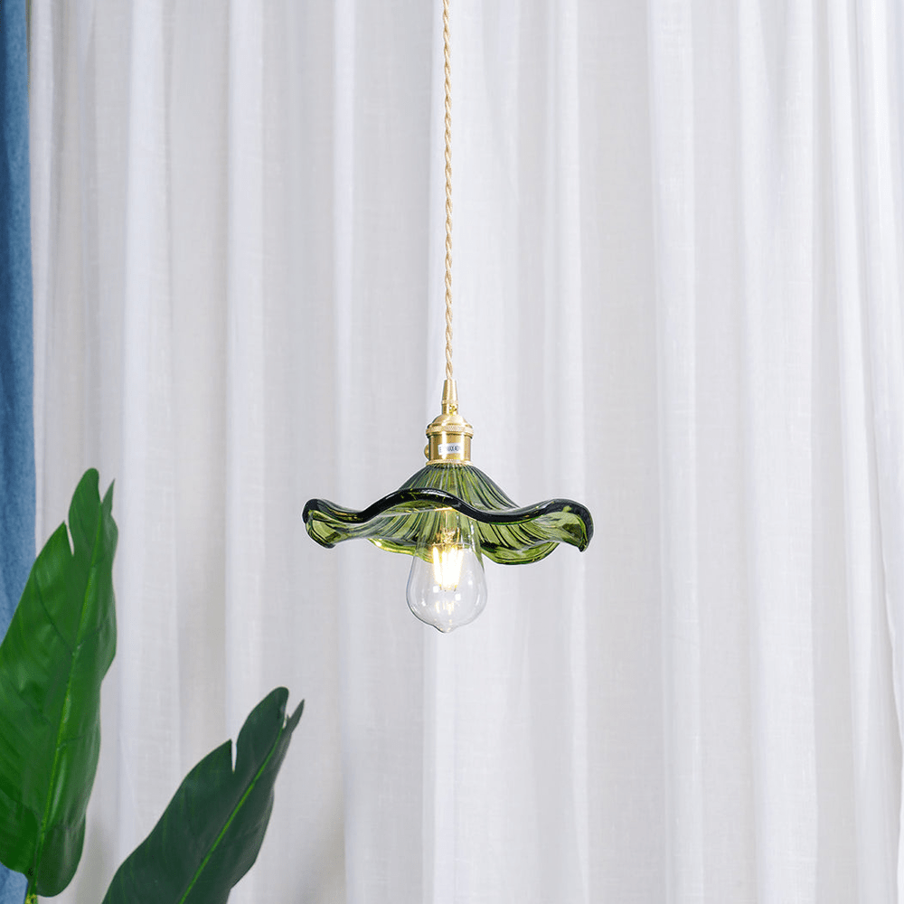 Suspension Luminaire Fleure Rétro