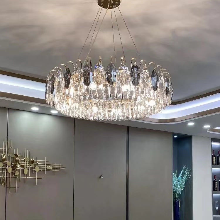 Lustre Luxueux En Cristal Prestigieux