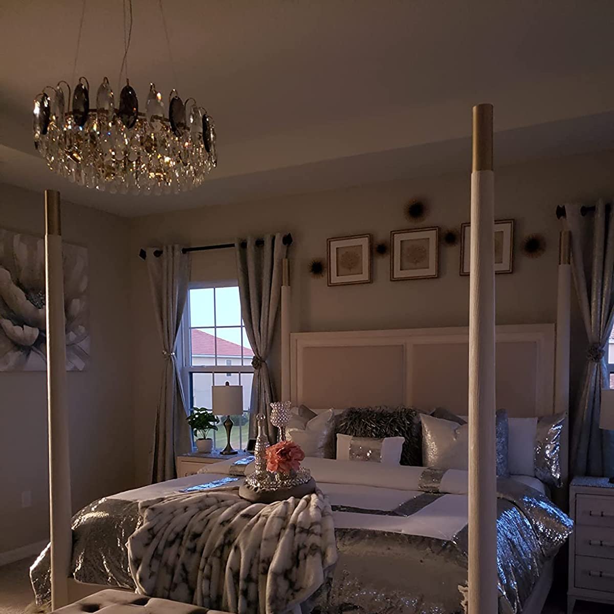 Lustre Luxueux En Cristal Prestigieux
