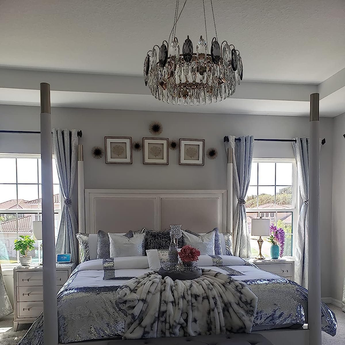 Lustre Luxueux En Cristal Prestigieux