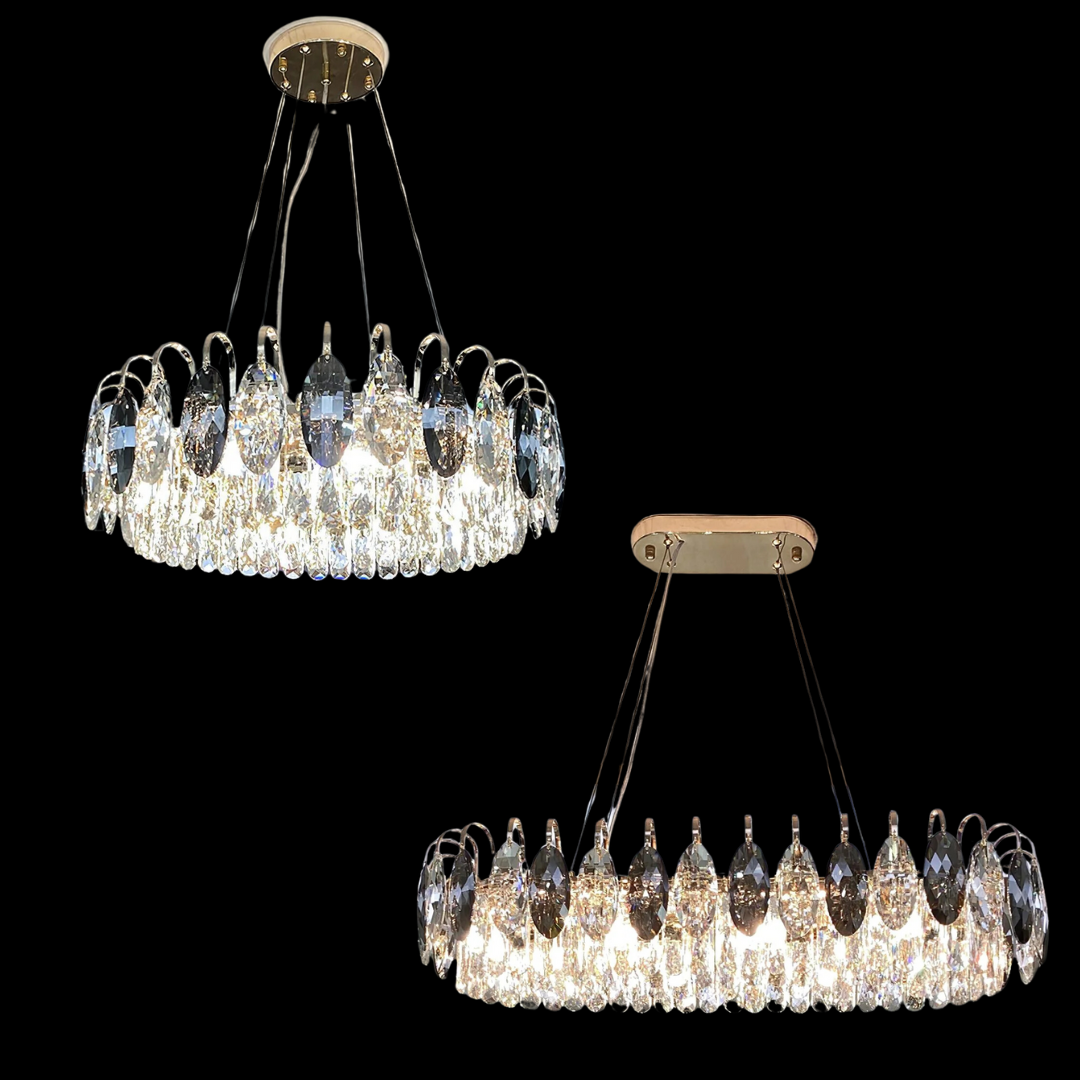 Lustre Luxueux En Cristal Prestigieux