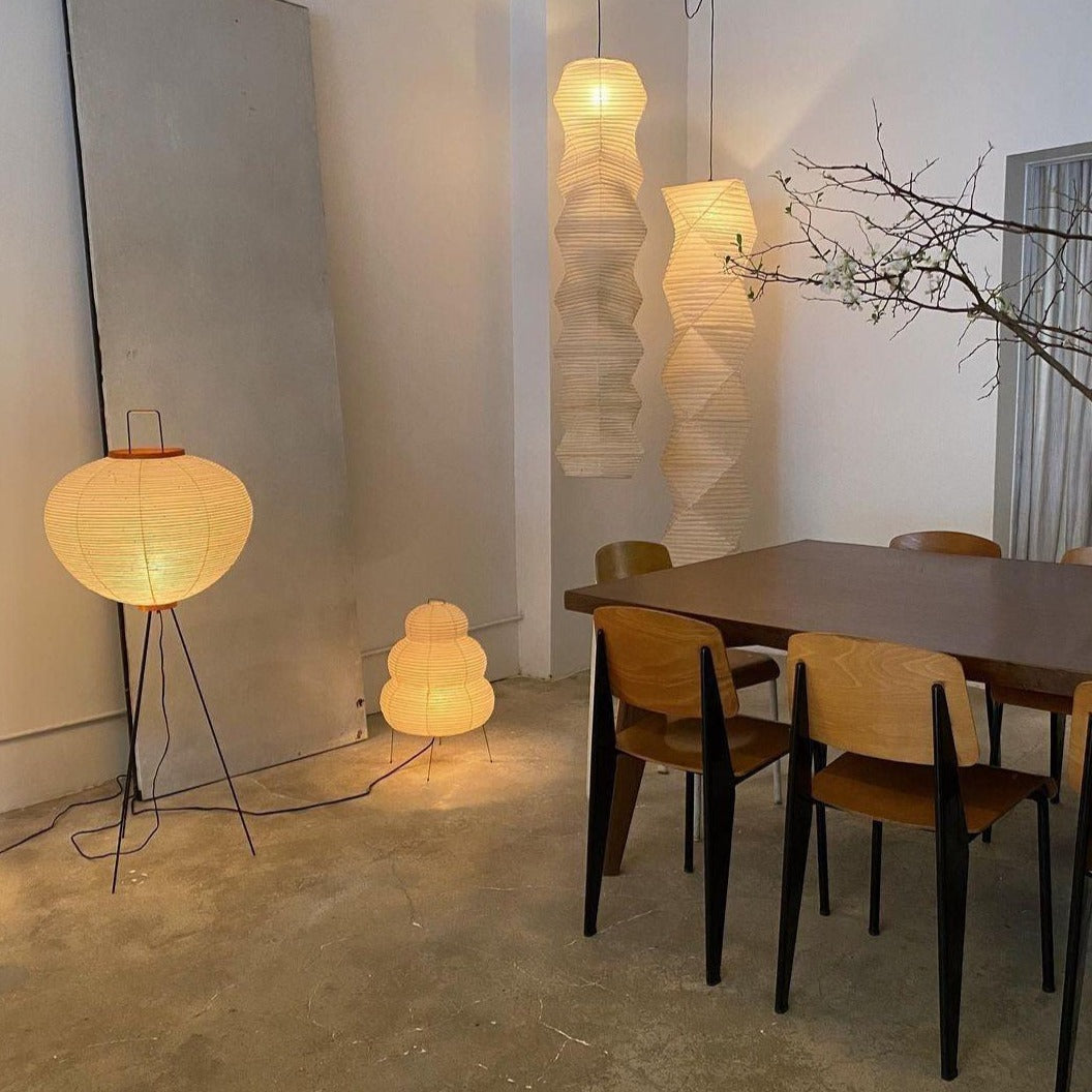 Lampadaire Riz Japonais Ambiant