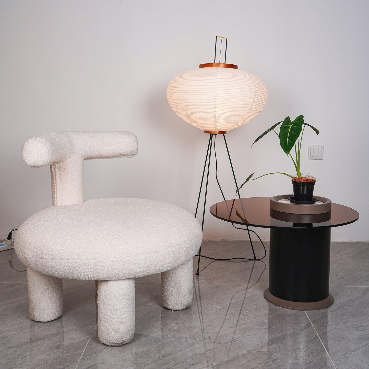 Lampadaire Riz Japonais Ambiant