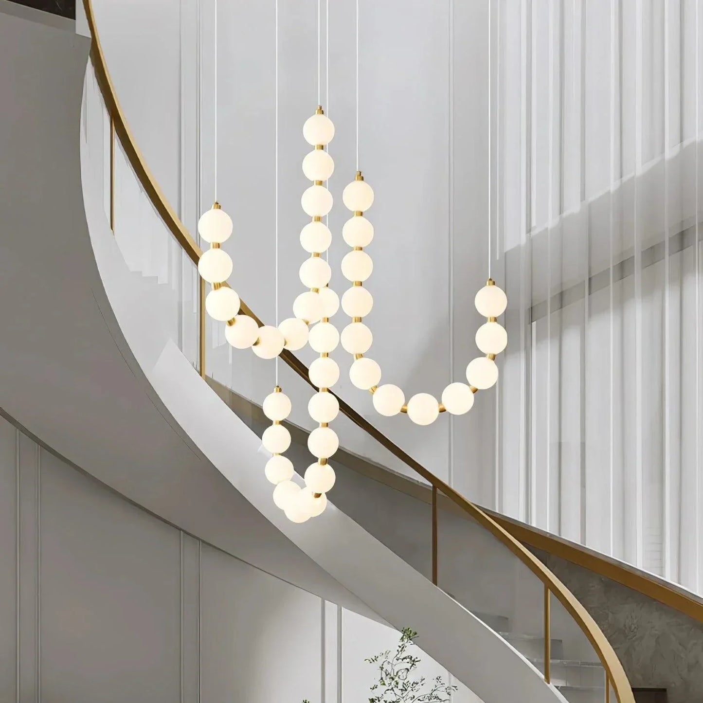 Lustre - Suspension Style Collier Luxueux