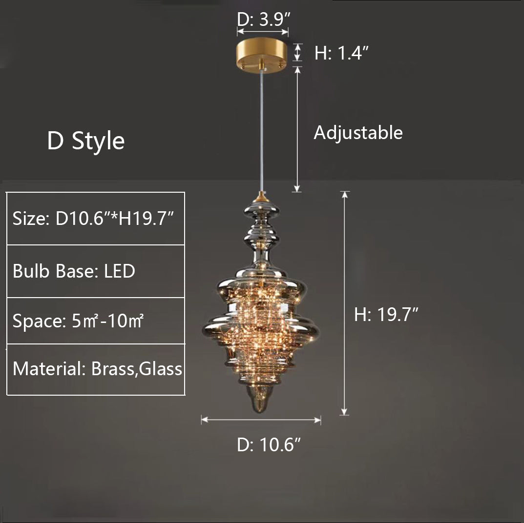 Suspension Luminaire Crystal Verre Luxueux