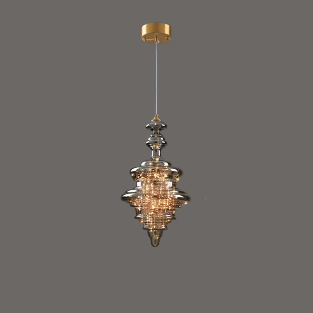 Suspension Luminaire Crystal Verre Luxueux