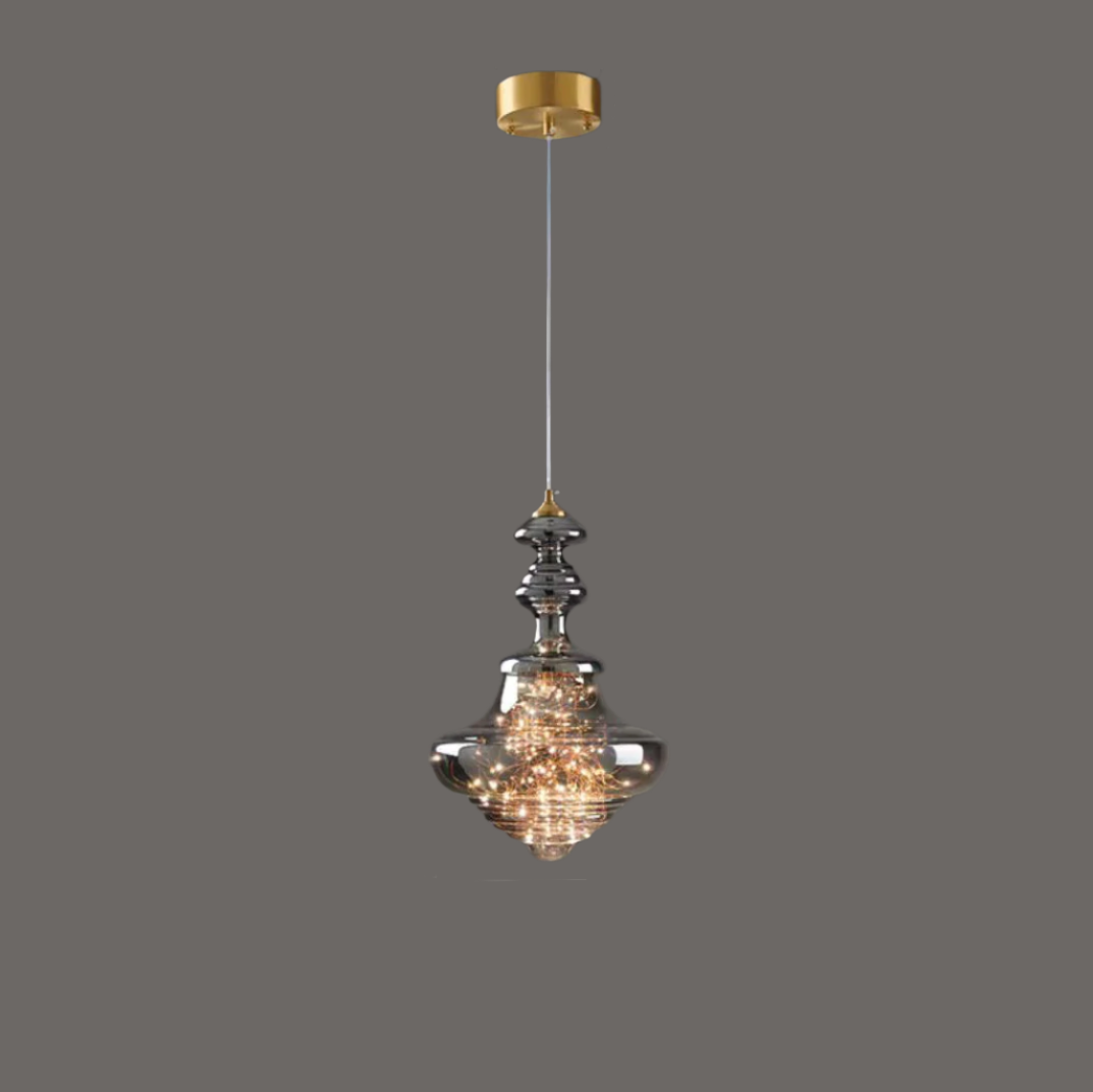 Suspension Luminaire Crystal Verre Luxueux