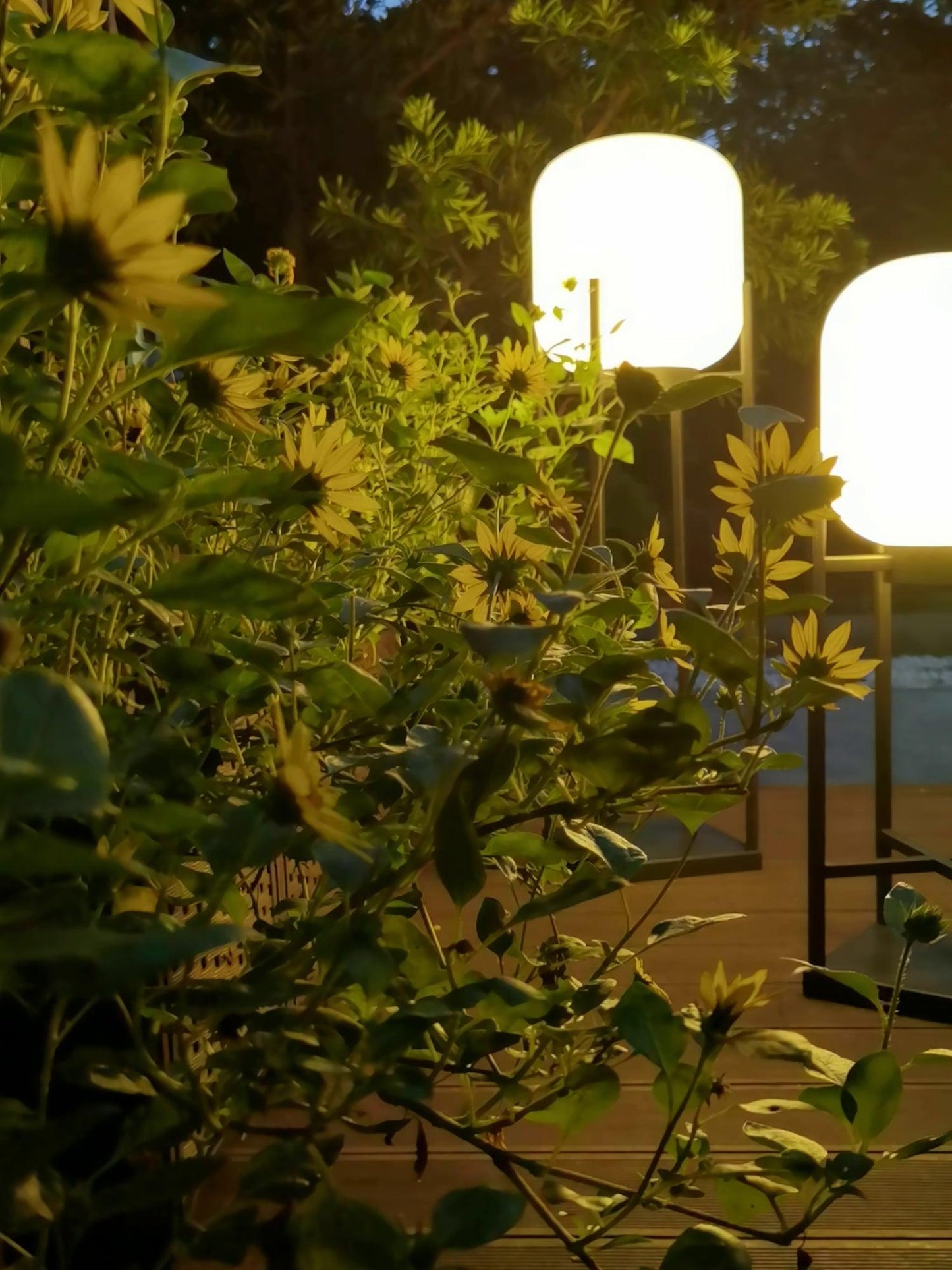 Lampadaire Extérieur/Intérieur Solaire Rechargeable Ou Fillaire