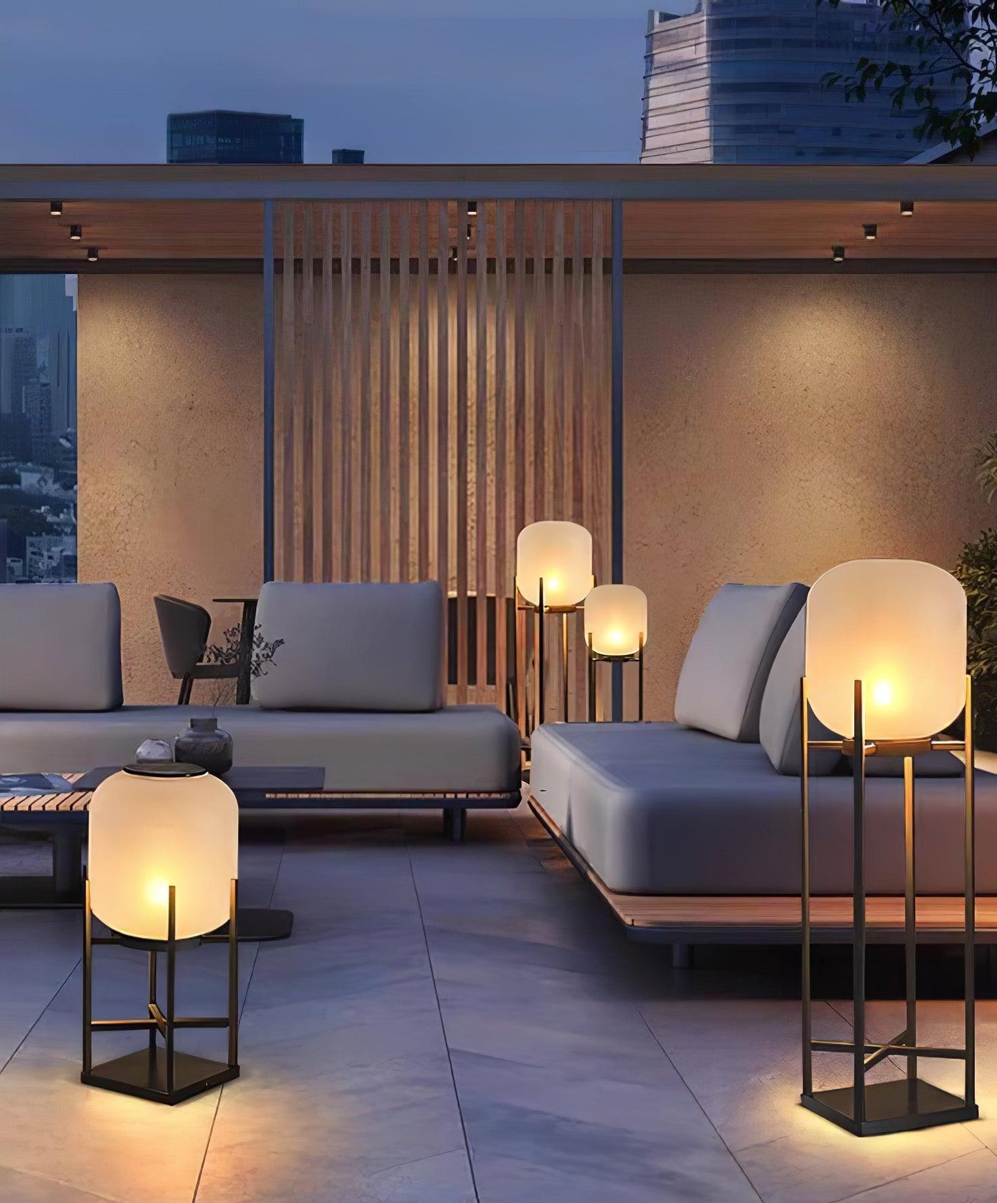 Lampadaire Extérieur/Intérieur Solaire Rechargeable Ou Fillaire
