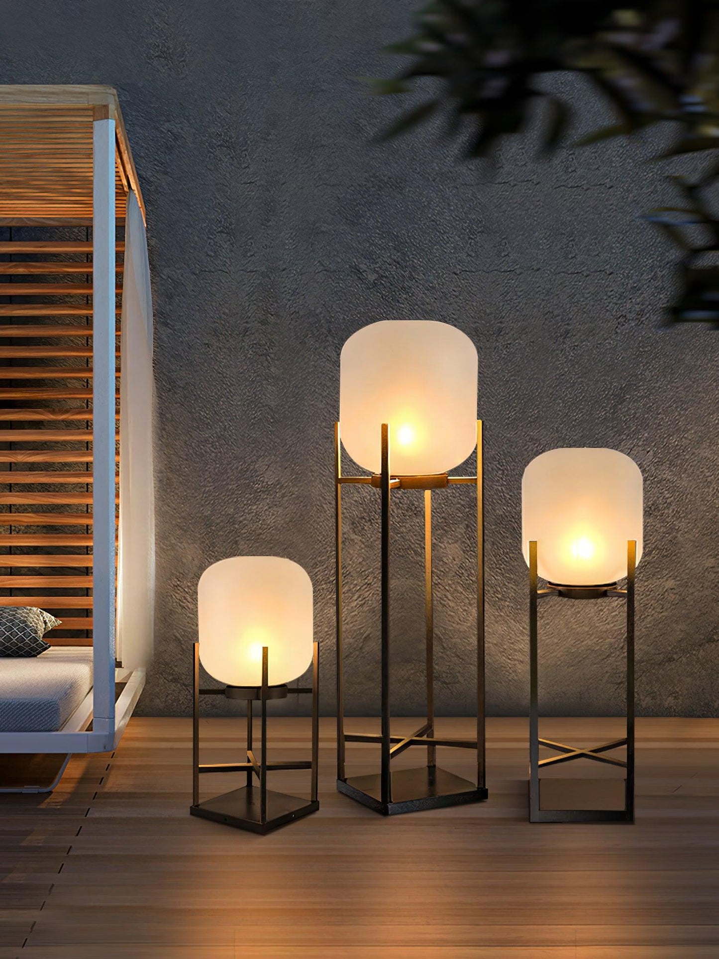 Lampadaire Extérieur/Intérieur Solaire Rechargeable Ou Fillaire