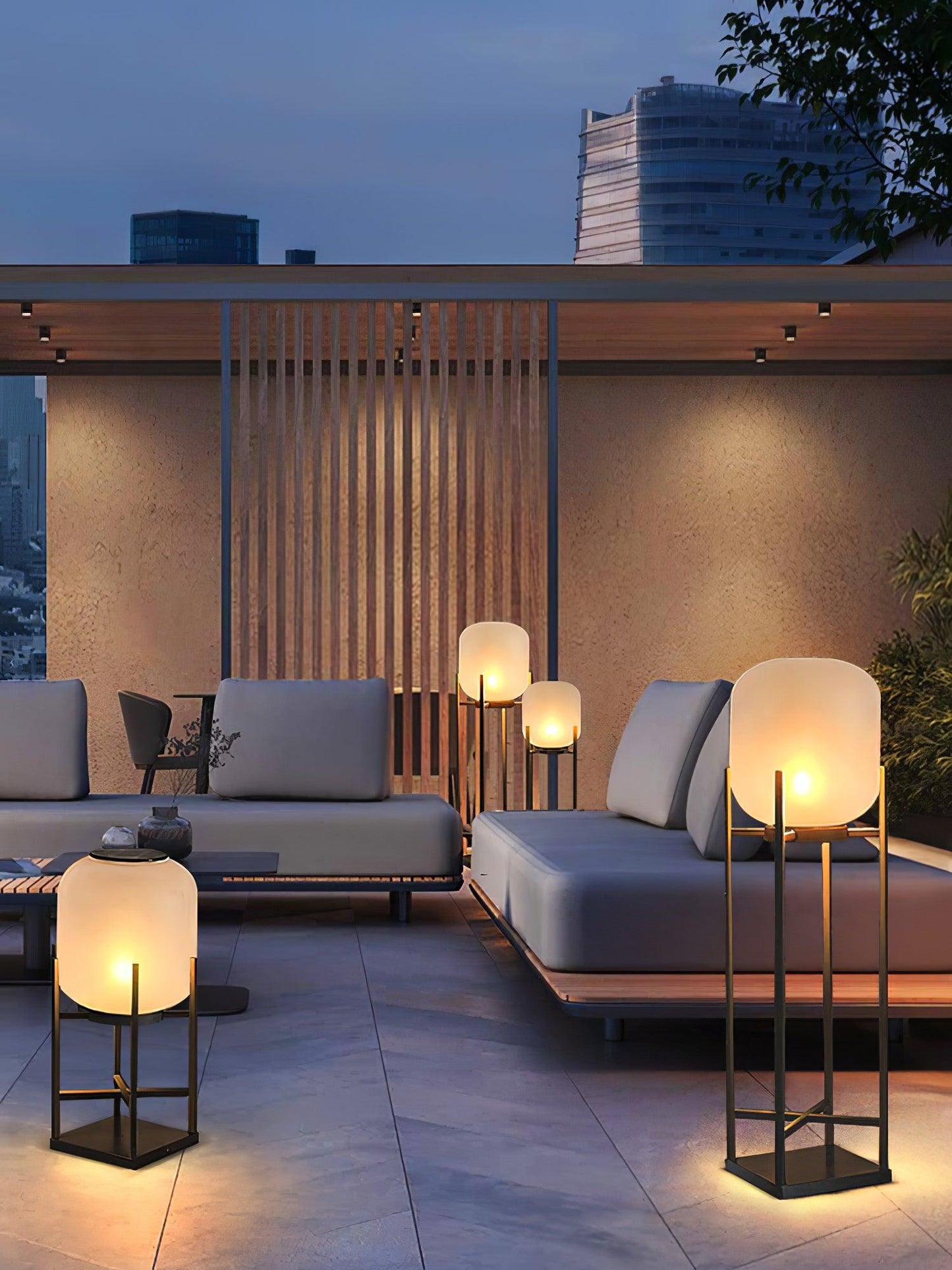Lampadaire Extérieur/Intérieur Solaire Rechargeable Ou Fillaire