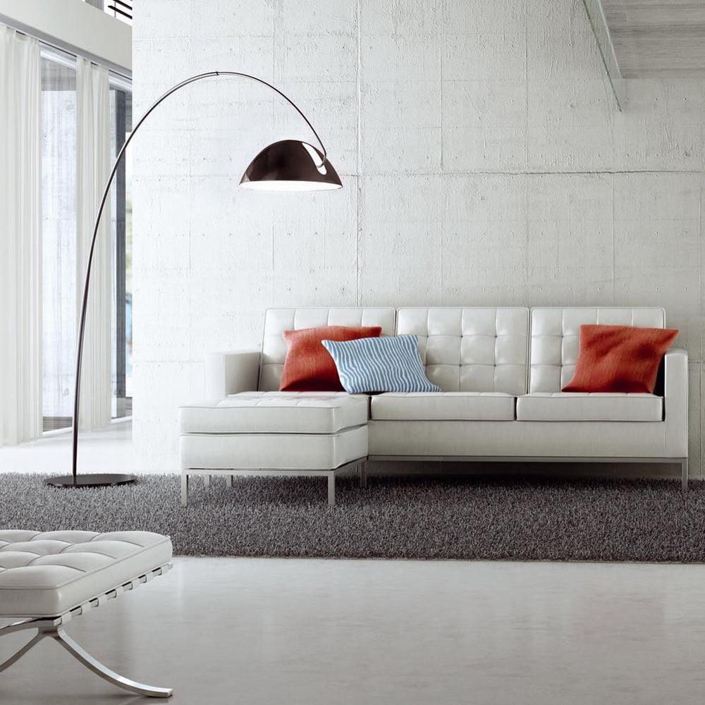 Lampadaire Arc Organique Moderne