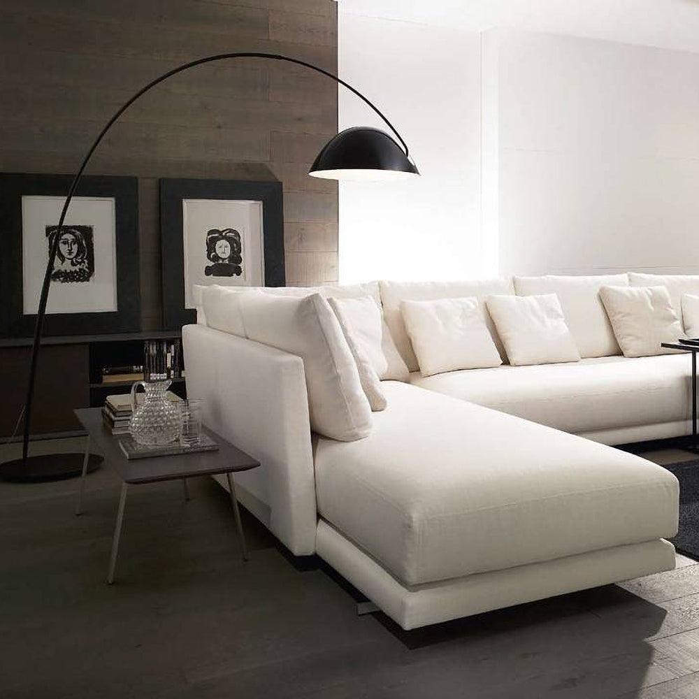 Lampadaire Arc Organique Moderne