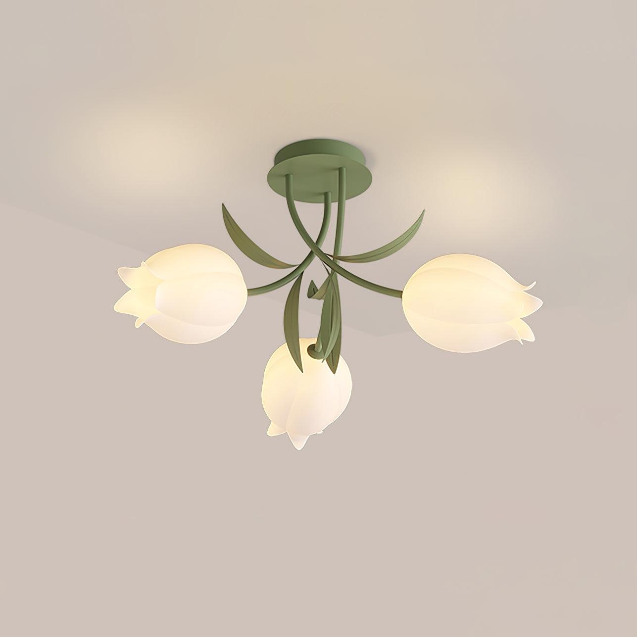 Plafonnier Tulipes
