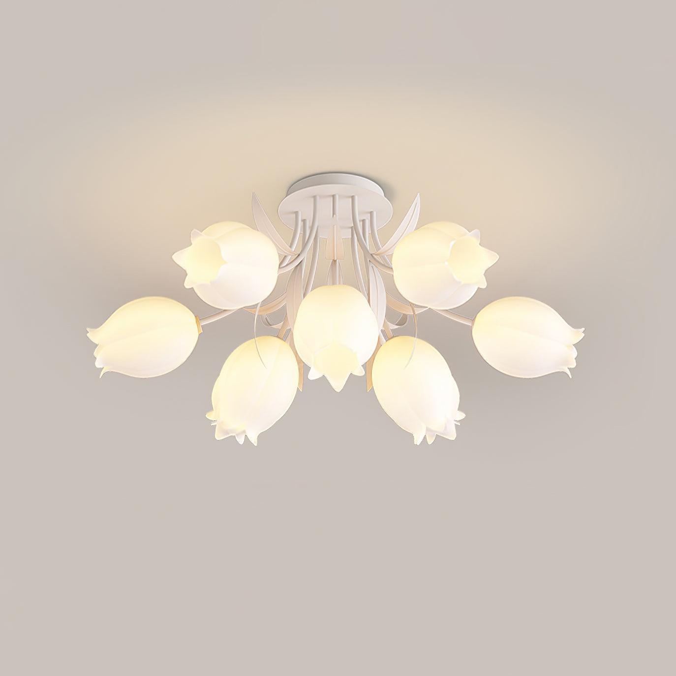 Plafonnier Tulipes