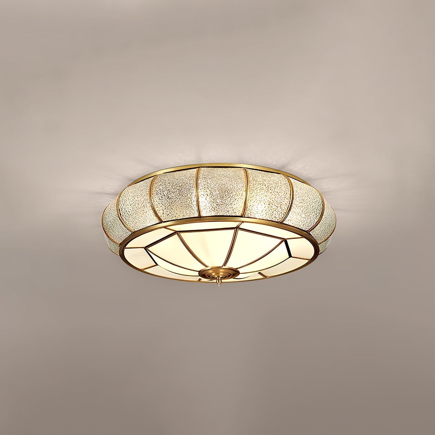 Plafonnier Led en Laiton