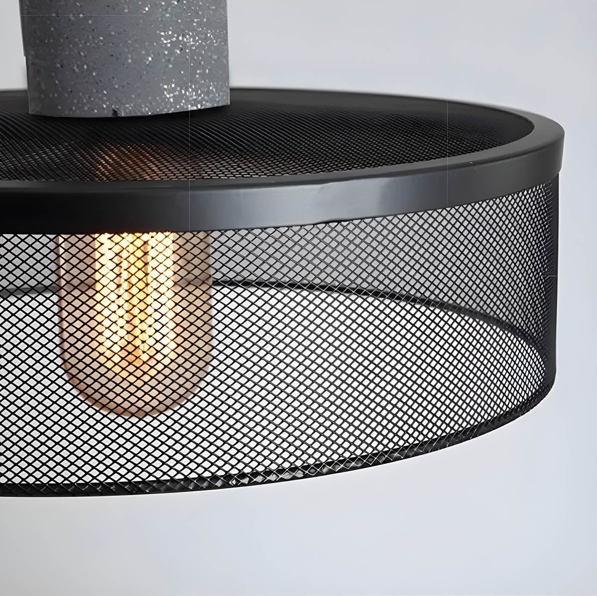 Suspension Luminaire Style Béton Moderne