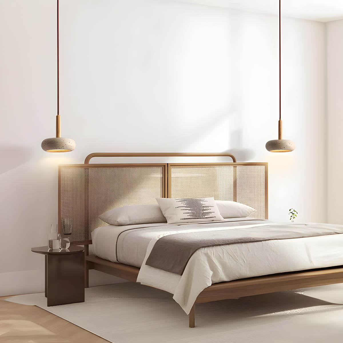 Suspension Luminaire Pierre Ovale