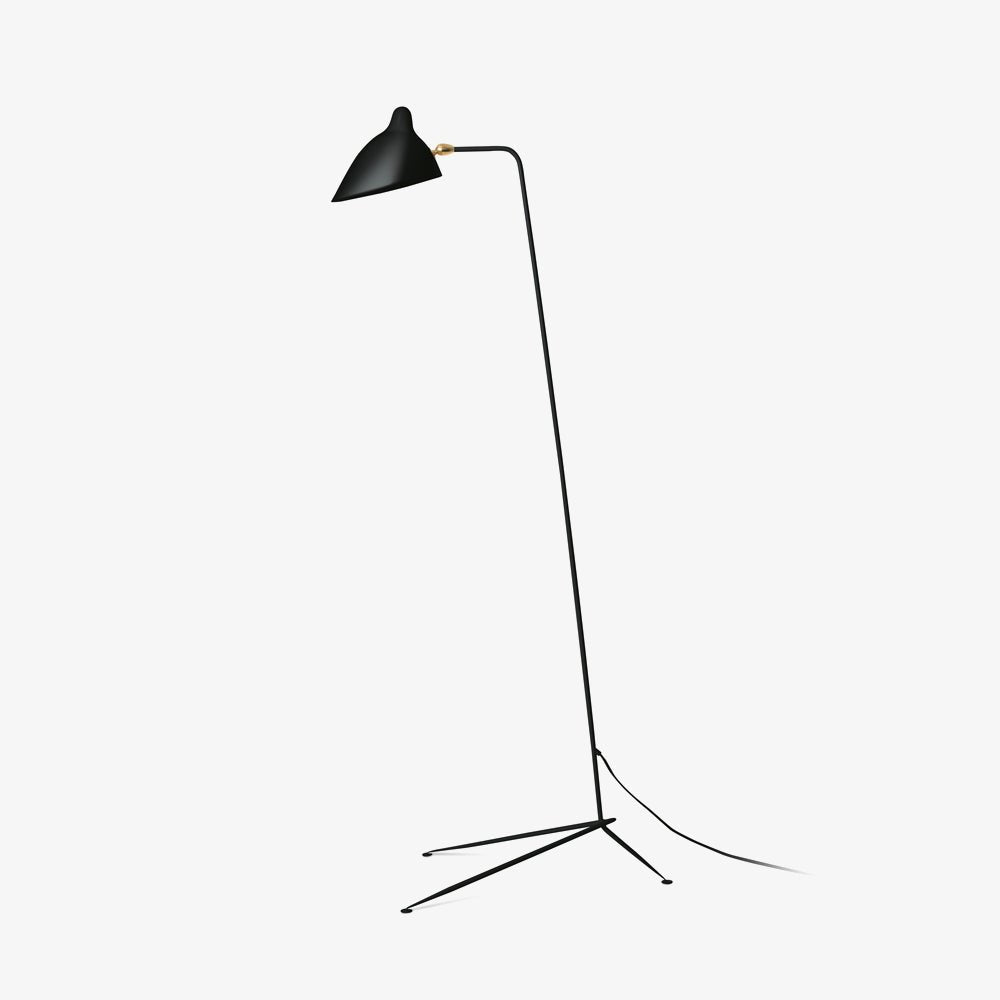 Lampadaire Serge Mouille Lignes Graphiques