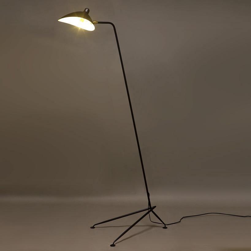 Lampadaire Serge Mouille Lignes Graphiques