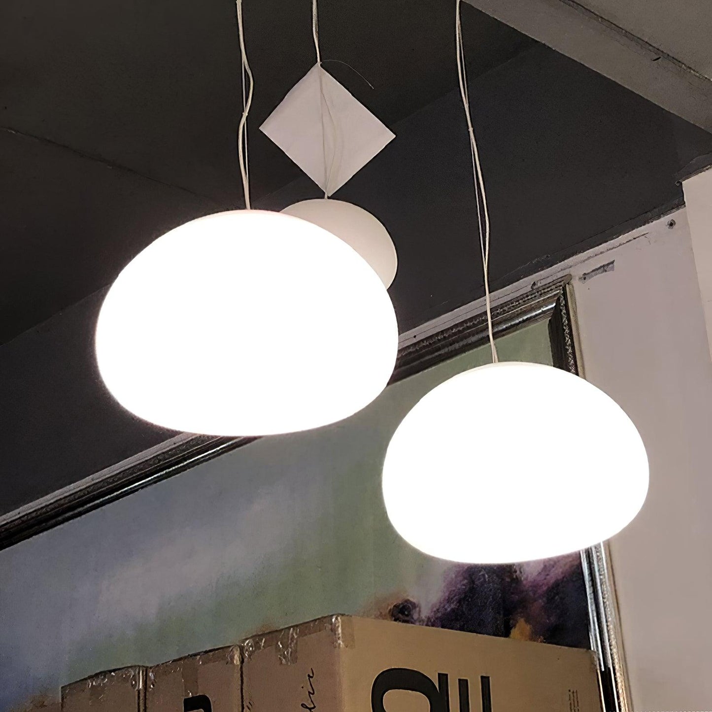 Suspension Luminaire Nuage Epurée