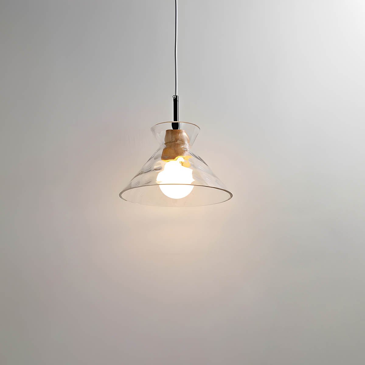 Lustre - Suspension Minimaliste En Verre