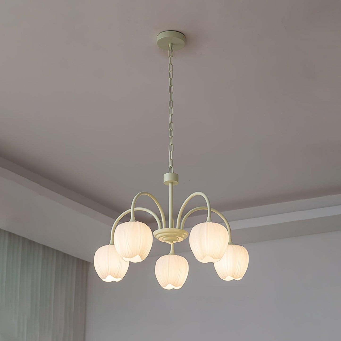 Lustre Tulipes Suspendues Élégant