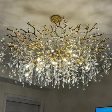 Lustre Cristal Style Français