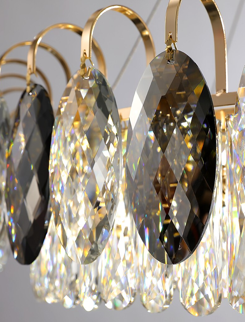 Lustre Luxueux En Cristal Prestigieux