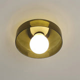 Plafonnier en verre Design