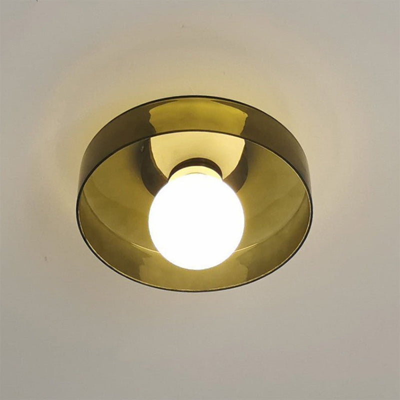 Plafonnier en verre Design