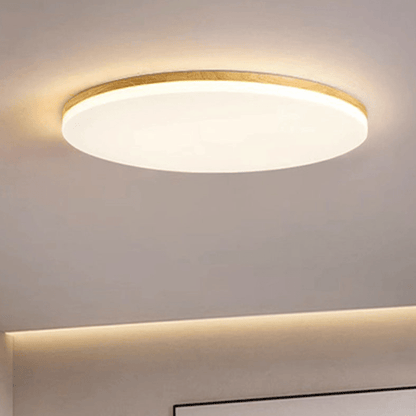 Plafonnier LED rond en acrylique
