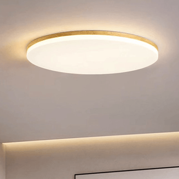 Plafonnier LED rond en acrylique