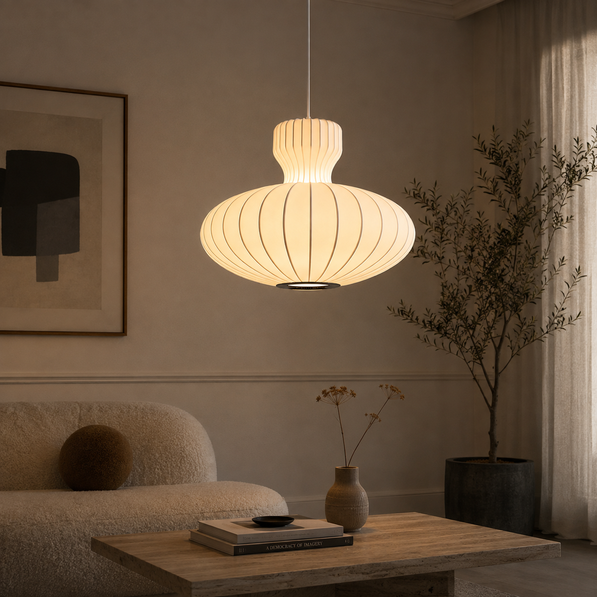 Suspension Luminaire Bloom Ovale
