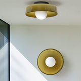 Plafonnier en verre Design