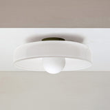 Plafonnier en verre Design
