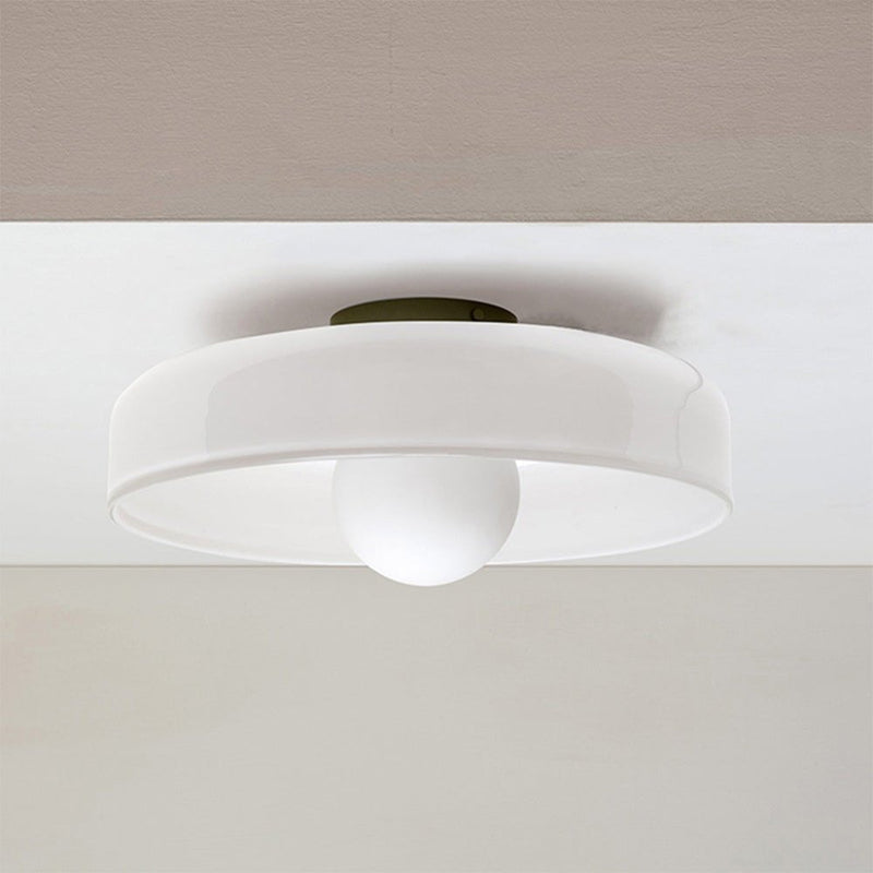 Plafonnier en verre Design