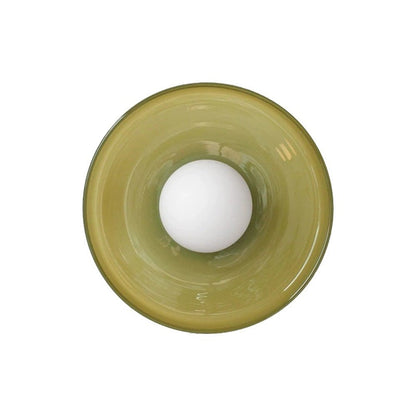 Plafonnier en verre Design