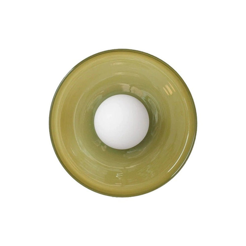 Plafonnier en verre Design