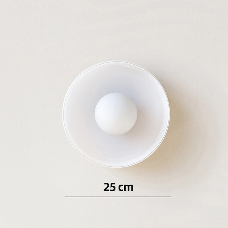Plafonnier en verre Design