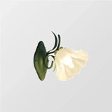 Applique Murale Fleur Blanche Délicate