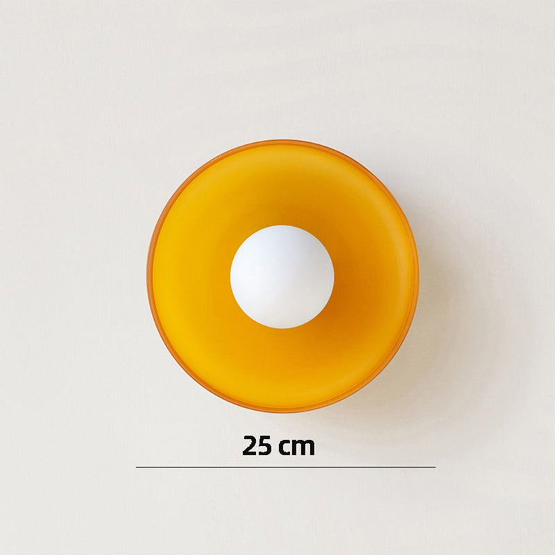 Plafonnier en verre Design