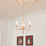 Lustre Crème style Médiéval