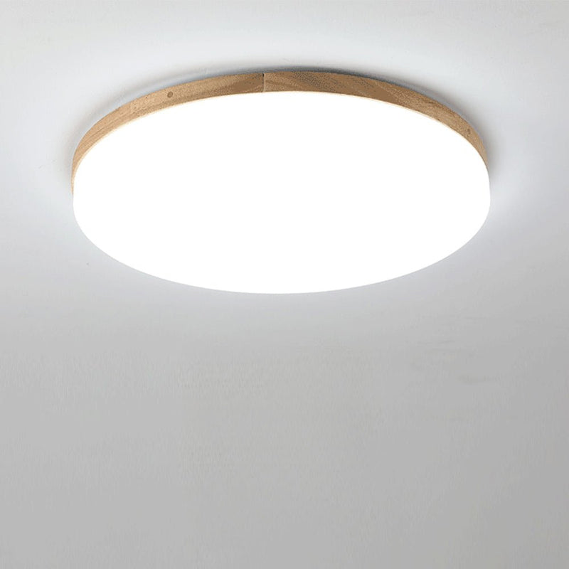 Plafonnier LED rond en acrylique