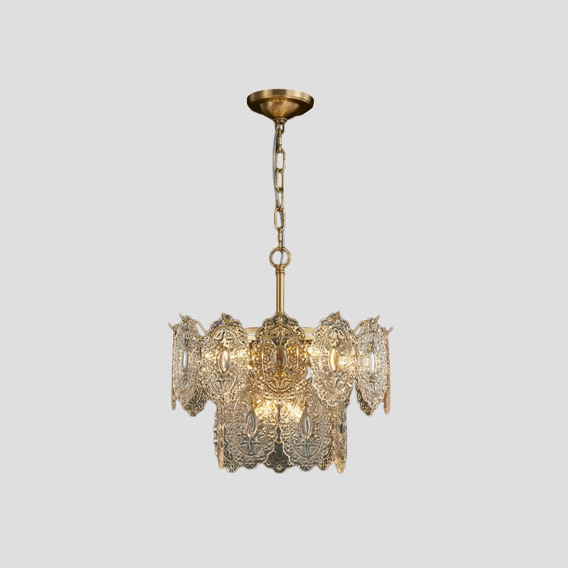 Lustre Retro En Cristal